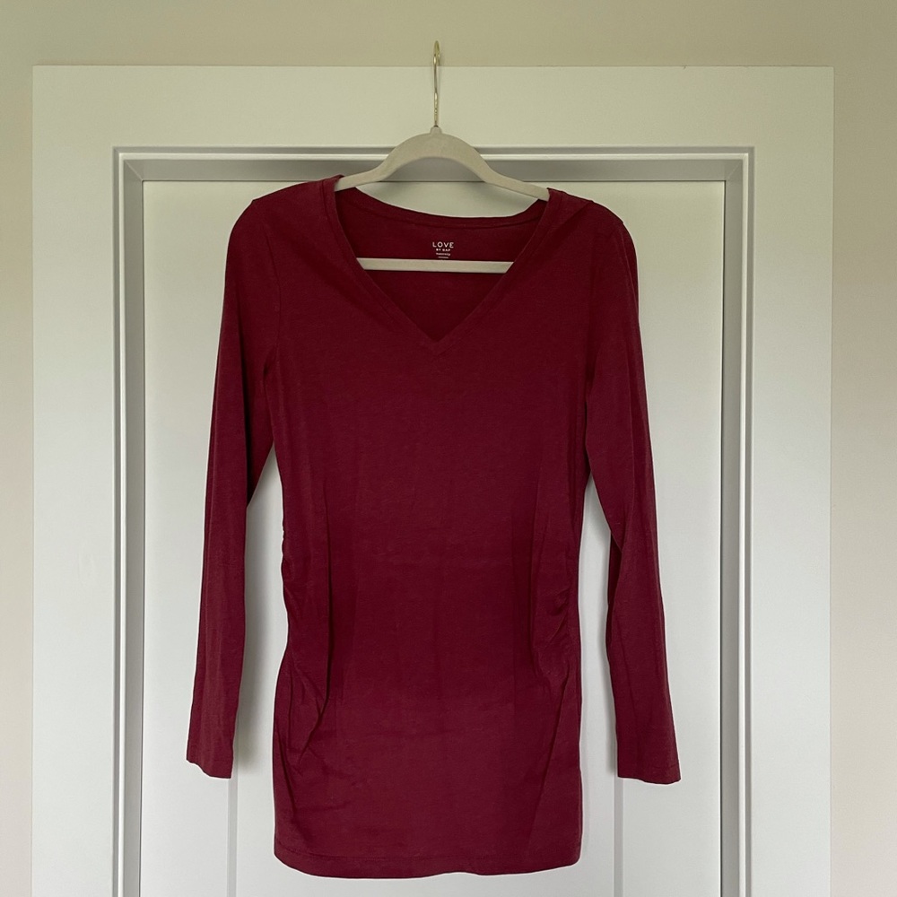 GAP Maternity Long Sleeve Shirt